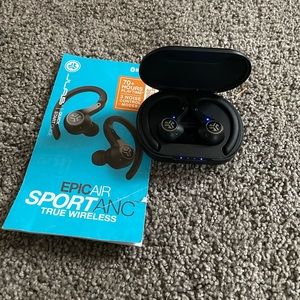 JLABS Noise cancelling Bluetooth headphones